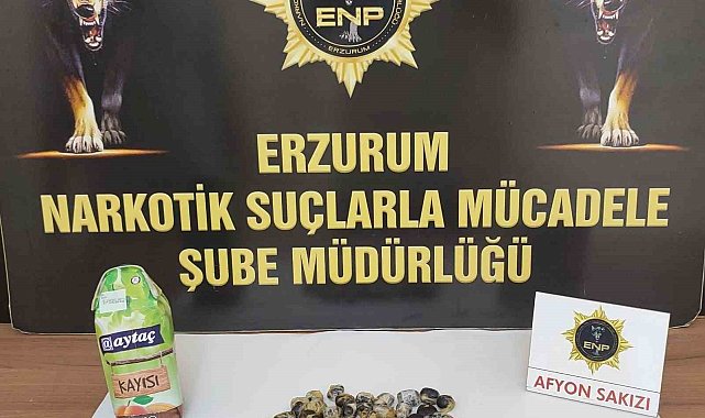 Erzurum Polisinden Uyuşturucu Operasyonu