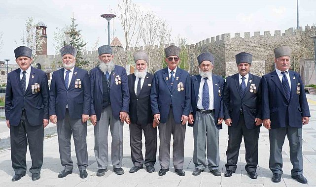Erzurumlu gaziler unutmadı