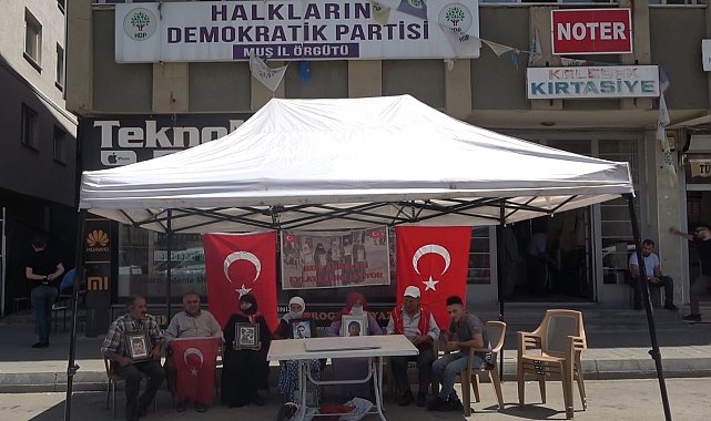 Evlat nöbetindeki annelerin eylemi devam ediyor