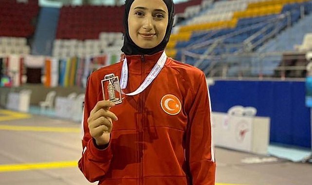 Gülse&#039;den gümüş madalya