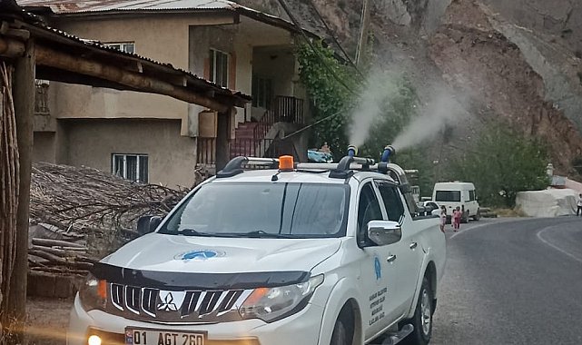 Hakkari'de sivrisinekle mücadele çalışması