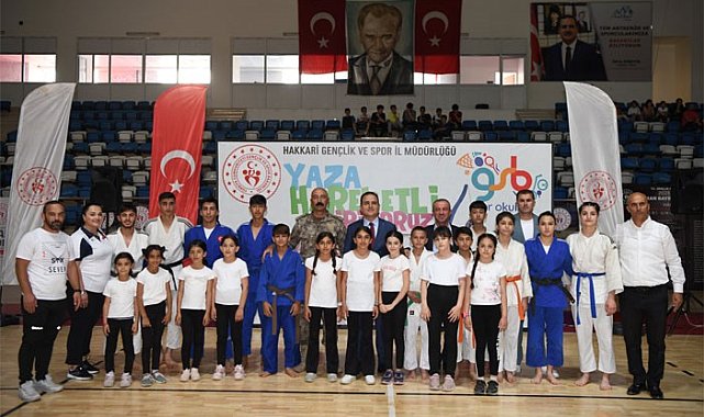 Hakkari'de yaz okullarının açılışı yapıldı
