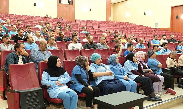 Hastane personeline değerler eğitimi