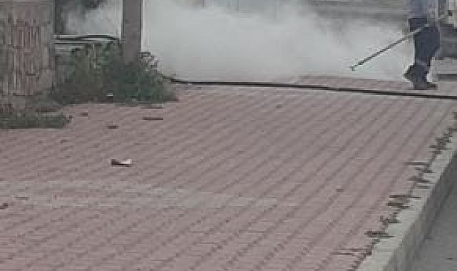 Iğdır'da alev alan elektrik trafosu korkuttu