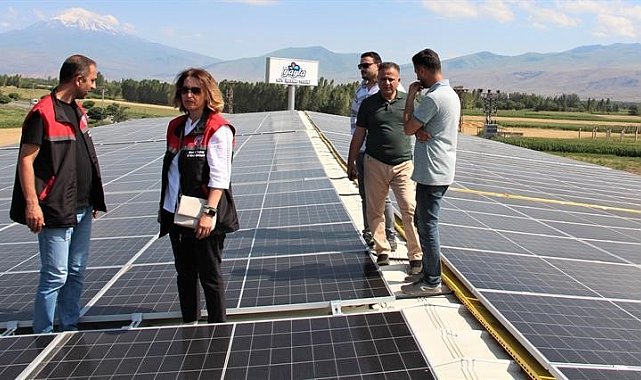 Iğdır'da güneş enerji santrali yatırımları devam ediyor