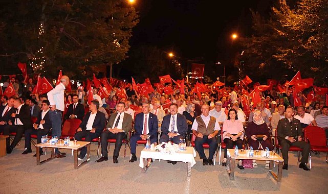 Iğdır'da "15 Temmuz Şehitlerini Anma, Demokrasi Milli ve Birlik Günü" programı