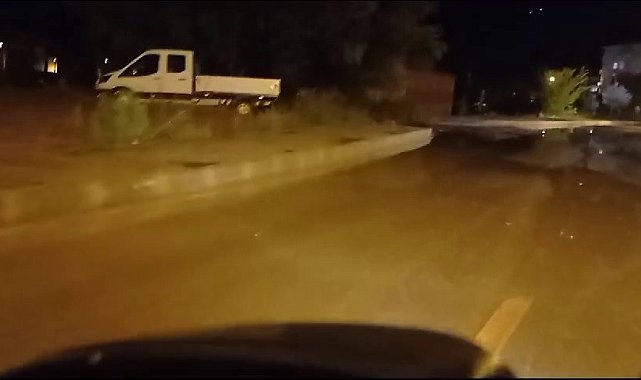 İspir'de alt yapı çöktü vatandaşlar belediye yönetimine öfkeli