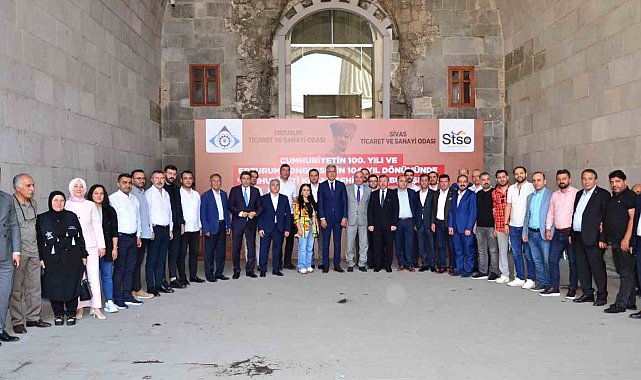 Kardeş Oda Başkanları Erzurum Kongresi'nde
