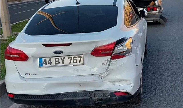 Malatya'da iki ayrı kaza : 4 yaralı