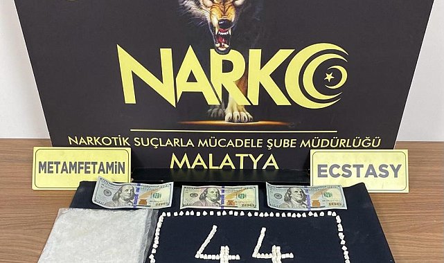 Malatya'da uyuşturucu ile mücadelede 4 tutuklama