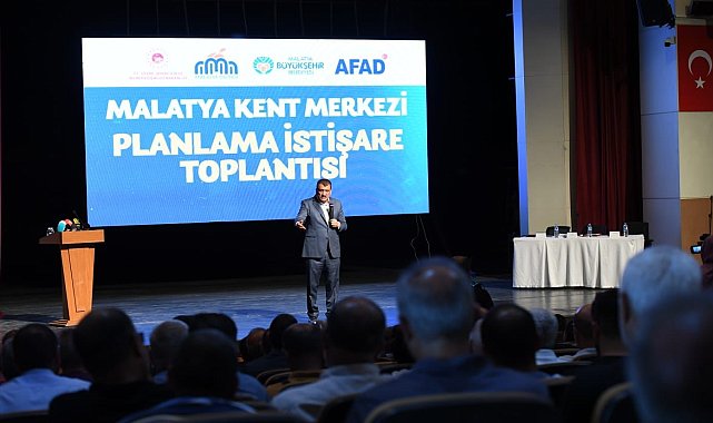 Malatya'nın kent merkezi için hazırlanan proje görücüye çıktı