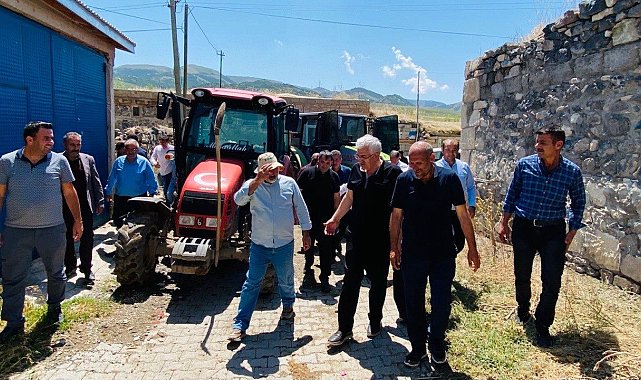 Milletvekili Öz, selin vurduğu Otlukkapı'da