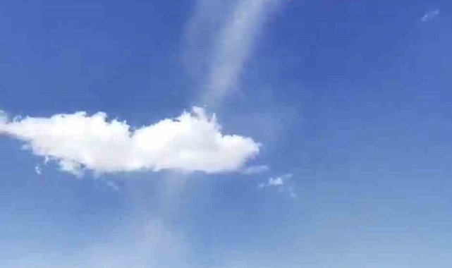 Nemrut kalderasında hortum