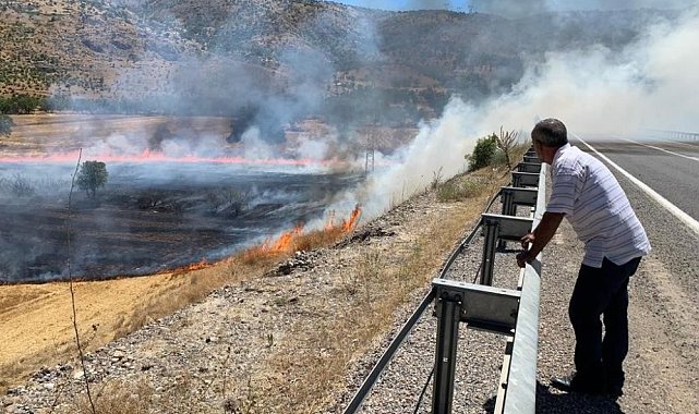 Örtü ve orman yangınlarına dikkat