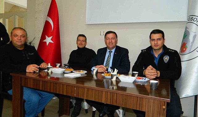 Posof'ta bayramlaşma programı