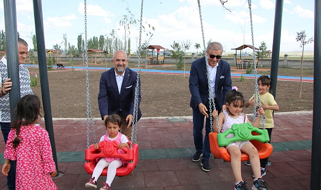Selim halkı yeni parka kavuştu