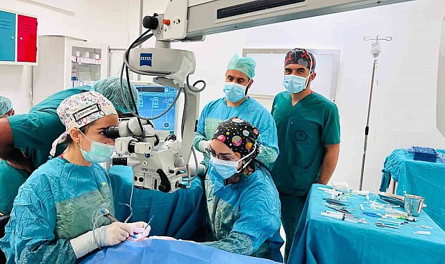 Şemdinli Devlet Hastanesinde ilk defa katarakt ameliyatı yapıldı