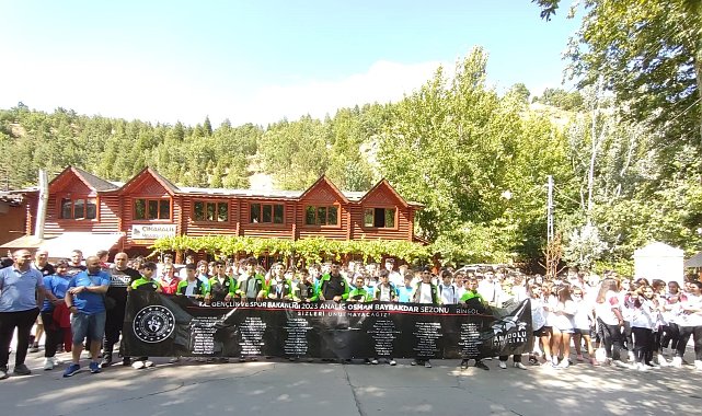 Sporcular Bingöl'ü gezdi