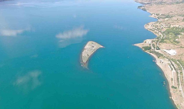 Sular yükseldi, Batık Şehir görünmez hale geldi
