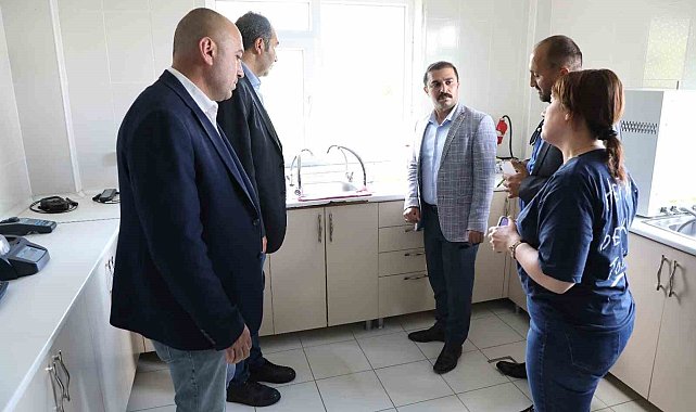 Taşkın, Kars İçme Suyu Arıtma Tesislerinde incelemede bulundu