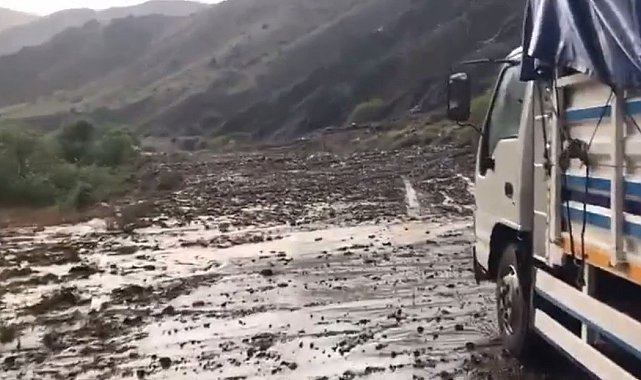 Tekman Yolu'nda sürücülerin zor anları