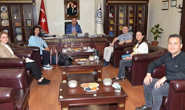 TÜBİTAK proje ekibinden Özakalın'a ziyaret