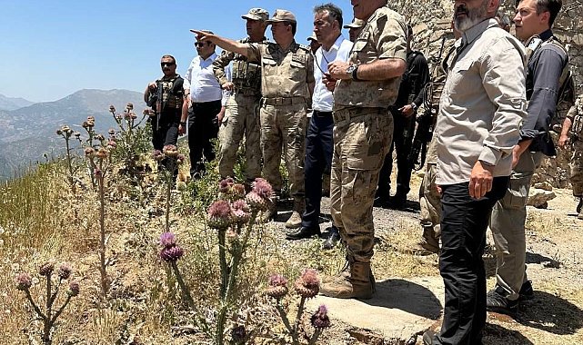 Vali Çağatay'dan üs bölgelerine ziyaret