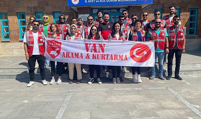 Van AFAD'dan Van Arama ve Kurtarma Derneği gönüllülerine eğitim