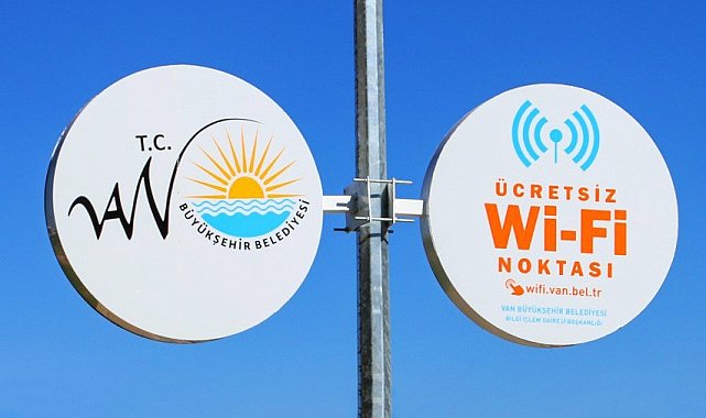 Van Büyükşehir Belediyesi wi-fi ağını genişletiyor