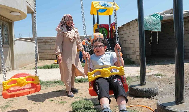 Van Büyükşehir Belediyesi, Yusuf'un park hayalini gerçekleştirdi