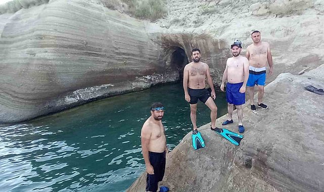 Van Gölü&#039;nün keşfedilmeyi bekleyen koylarına dalış