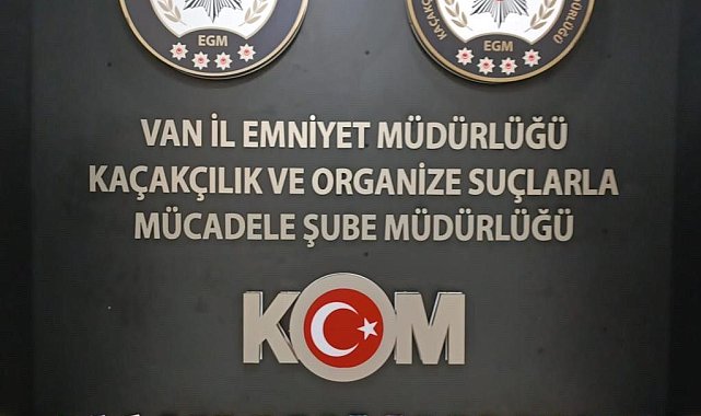 Van'da gümrük kaçağı malzemeler ele geçirildi