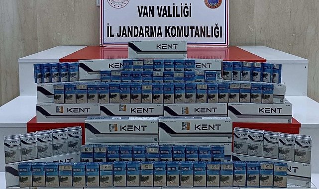 Van'da kaçak sigara, cep telefonu ve akaryakıt ele geçirildi