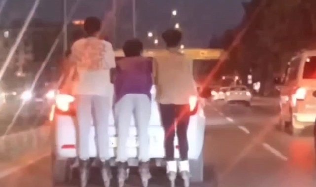 Van'da patenli gençlerin tehlikeli yolculuğu