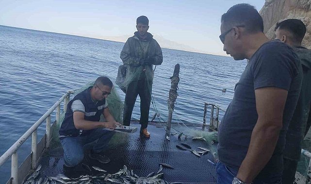 Van'daki balıkçı barınaklarında inci kefali denetimi