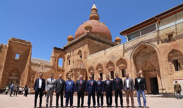 Yargıtay Başkanı Mehmet Akarca, İshakpaşa Sarayı'nı ziyaret etti