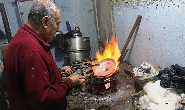 Yarım asırdır kalaycılık yapan usta çırak bulamıyor