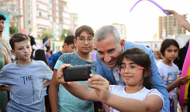 Yeşilyurt'ta Mutlu Çocuklar" şenliği