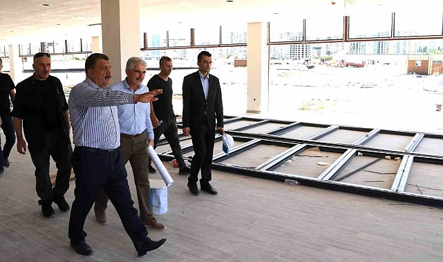 100. Yıl Kent Parkında çalışmalar sürüyor