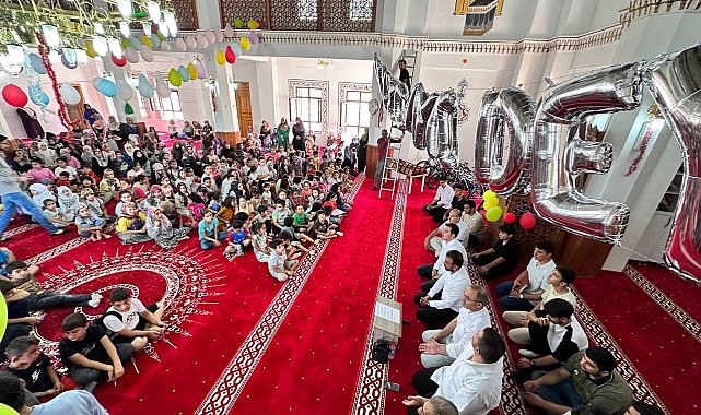 'Bu Yaz Camideyim' projesinde derece yapan öğrenciler ödüllendirildi