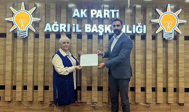 Ağrı Belediyesi Meclis Üyeliği'ne Besra Şimşek atandı