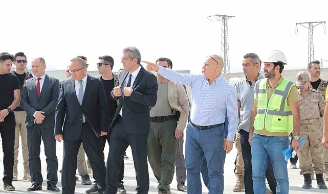 Ağrı Valisi Koç, Doğubayazıt'ta incelemelerde bulundu
