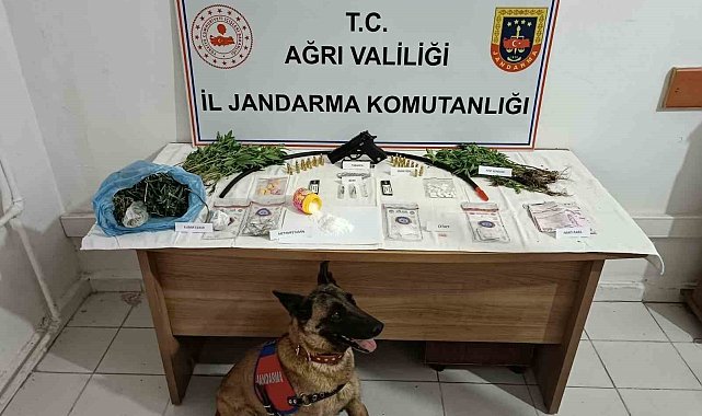 Ağrı'da 1 şahıs uyuşturucu bulundurmaktan tutuklandı