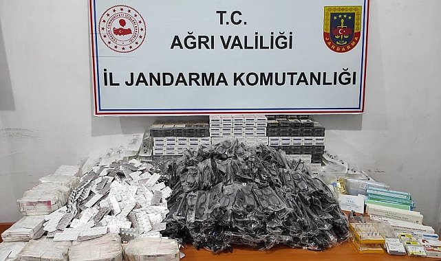 Ağrı'da kaçakçılık ve uyuşturucu operasyonu: 143 gözaltı