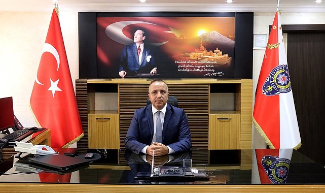 Ağrı'nın yeni emniyet müdürü göreve başladı