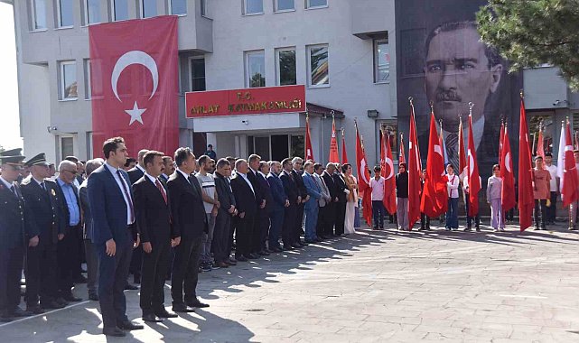 Ahlat'ta 30 Ağustos Zafer Bayramı kutlandı