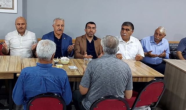 AK Parti heyetinden Toraman ailesine taziye ziyareti