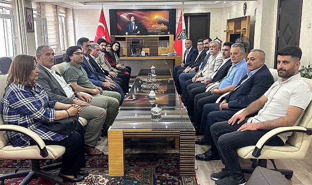 AK Parti Ağrı Milletvekili Kilerci, İl Emniyet Müdürü İpar'ı ziyaret etti