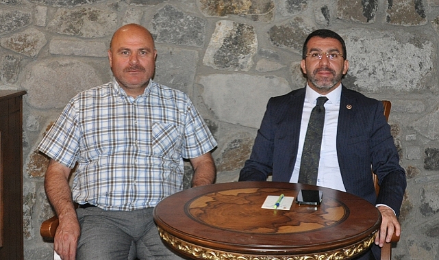Çalkın ve Sancar, yerel projeleri ve çalışmaları değerlendirdi