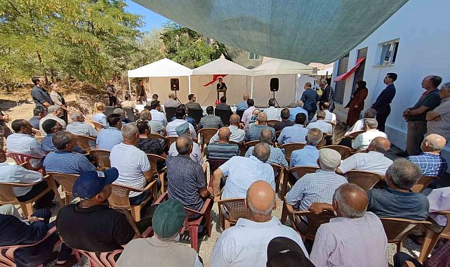 Akçapınar Cami dualarla açıldı